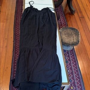 J. Crew Black Maxi Dress